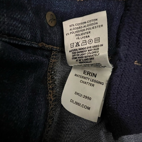 DL1961 Erin Maternity Legging Chatter - Picture 7 of 9